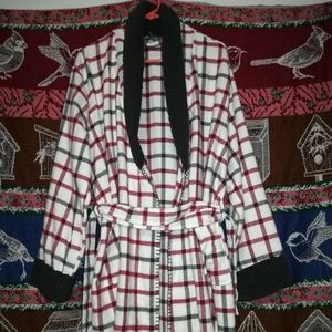 Artemis Robe Collection Plaid 100% Acrylic